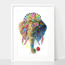 Load image into Gallery viewer, Elephant Print - Spirit Animal Series