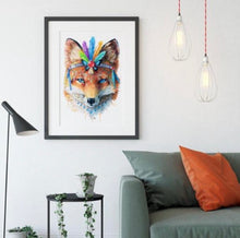 Load image into Gallery viewer, Fox Art Print - Spirit Animal Series
