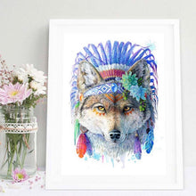 Load image into Gallery viewer, Wolf Print -  Spirit Animal Series

