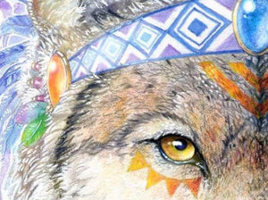 Wolf Print -  Spirit Animal Series