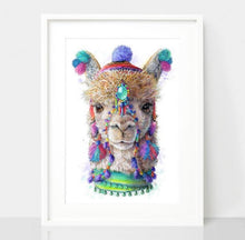 Load image into Gallery viewer, Alpaca / Llama Print - Spirit Animal Series