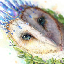 Load image into Gallery viewer, Bohemian Owl Print - Spirit Animal Series
