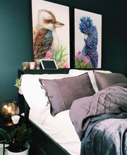 Load image into Gallery viewer, Kookaburra and Gum Blossoms Print