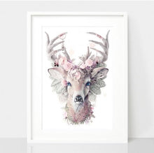 Load image into Gallery viewer, Bohemian Deer - Dusty Pink Print