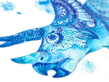 Load image into Gallery viewer, Trish the Triceratops Print