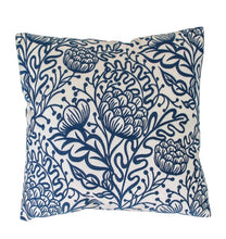 Load image into Gallery viewer, Embroidered Cushion / Protea
