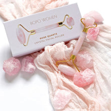 Load image into Gallery viewer, Rose Quartz Facial Roller