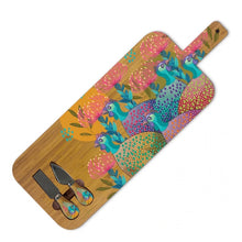 Load image into Gallery viewer, Grazing Board with Knives / Colourful Guineas