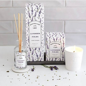 Australian Linen Collection- Lavender Fields Candle