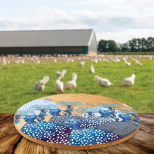 Load image into Gallery viewer, Lazy Susan / Blue Guineas