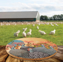 Load image into Gallery viewer, Lazy Susan / Grey Guineas
