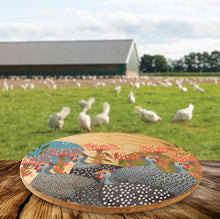 Load image into Gallery viewer, Lazy Susan / Grey Guineas