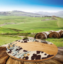 Load image into Gallery viewer, Lazy Susan / Native Cowhide