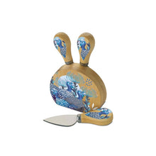 Load image into Gallery viewer, Magnetic Cheese Knife Block / Blue Guineas