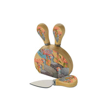 Load image into Gallery viewer, Magnetic Cheese Knife Block / Grey Guineas