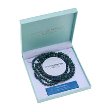 Load image into Gallery viewer, Chrysocolla / Natural Stone Necklace 62" Matte Finish