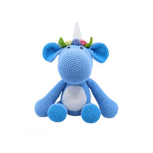 Load image into Gallery viewer, Medium Sitting / Blue Unicorn