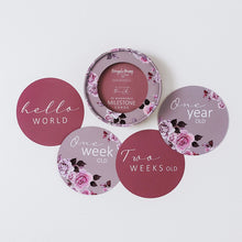 Load image into Gallery viewer, Blossom & Dusk Reversible Milestone Cards