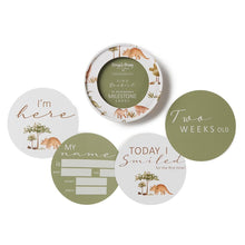 Load image into Gallery viewer, Dino & Dewkist Reversible Milestone Cards