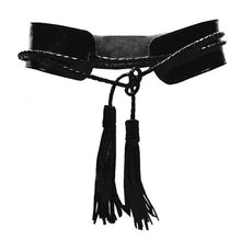 Load image into Gallery viewer, Miss June Paris / Leather Belt / Black