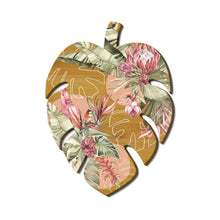Load image into Gallery viewer, Serving Platter / Wall Art / Monstera Leaf / Aurora