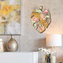 Load image into Gallery viewer, Serving Platter / Wall Art / Monstera Leaf / Aurora