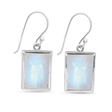 Load image into Gallery viewer, Mahina Sterling Silver Moonstone Earrings
