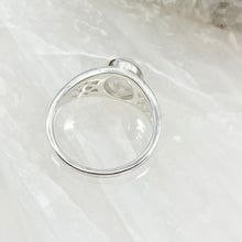 Load image into Gallery viewer, Cara Sterling Silver Triquetra Moonstone Ring