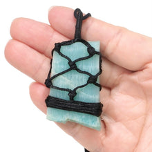 Load image into Gallery viewer, Natural Amazonite Netted Necklace
