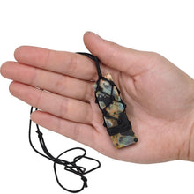 Load image into Gallery viewer, Natural Chrysocolla Netted Necklace