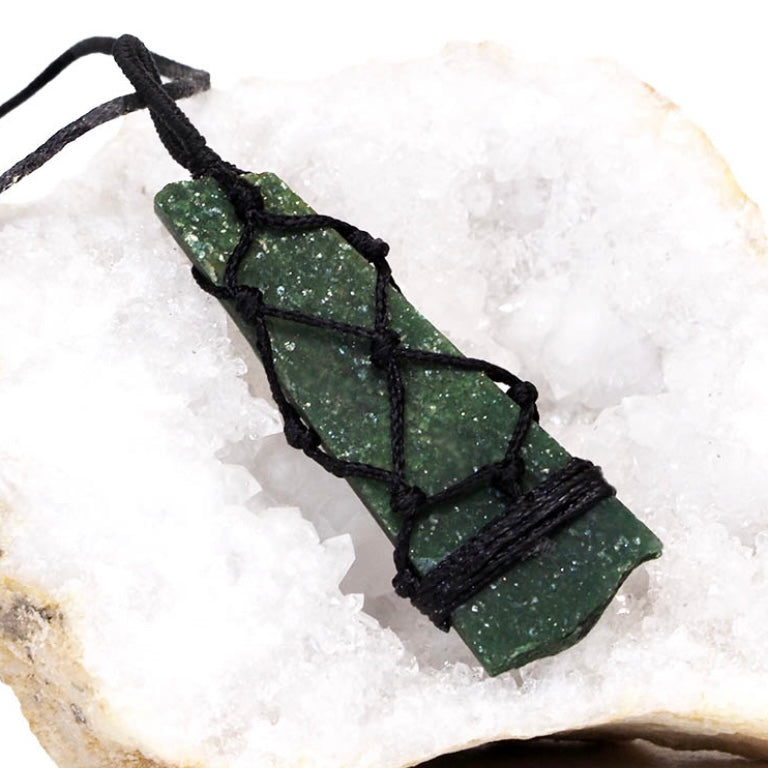 Natural Jade Netted Necklace
