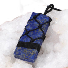 Load image into Gallery viewer, Natural Lapis Lazuli Netted Necklace