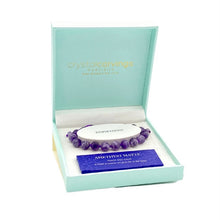 Load image into Gallery viewer, Matte Amethyst / Natural Stone Earrings