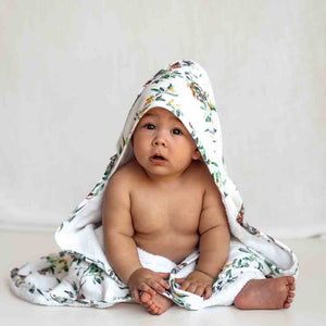 Eucalypt / Organic Hooded Baby Towel