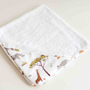 Safari / Organic Hooded Baby Towel
