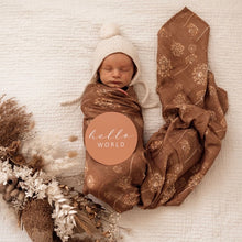 Load image into Gallery viewer, Dandelion / Organic Muslin Wrap