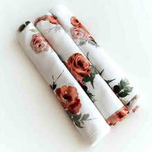 Load image into Gallery viewer, Rosebud / Organic Wash Cloths - 3 Pack