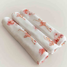Load image into Gallery viewer, Ballerina / Organic Wash Cloths - 3 Pack
