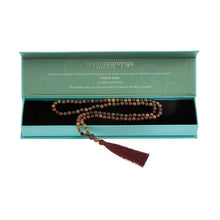 Load image into Gallery viewer, Outback Jasper / 108 Mala Bead Tassel Necklace