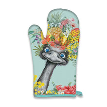 Load image into Gallery viewer, Oven Mitt & Pot Holder Set / Emu-sing