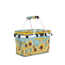 Load image into Gallery viewer, Picnic Basket / Daisy Kaleidoscope

