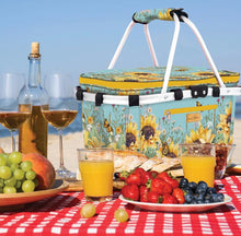 Load image into Gallery viewer, Picnic Basket / Daisy Kaleidoscope