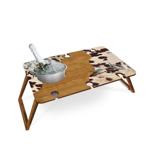 Picnic Table / Large / Native Cowhide