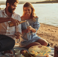 Load image into Gallery viewer, Picnic Table / Small / Fields of Gold