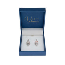 Load image into Gallery viewer, Pink Matrix / Natural Stone Earrings