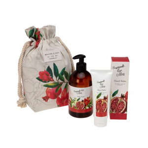 Gift Set Bags / Pomegranate, Rose & Moss