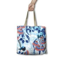 Load image into Gallery viewer, Shopping Bag / Blue Wrens
