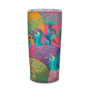 Colourful Guineas / 'Roadie' Travel Mug