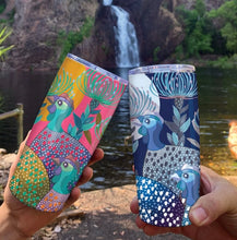 Load image into Gallery viewer, Colourful Guineas / 'Roadie' Travel Mug
