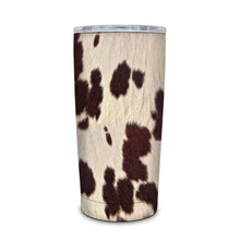 Load image into Gallery viewer, Cowhide / 'Roadie' Travel Mug